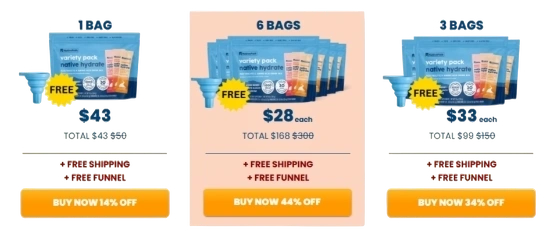 Nativepath Native Hydrate Price